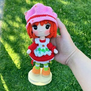 Strawberry Shortcake doll | Amigurumi Strawberry Shortcake crochet Strawberry